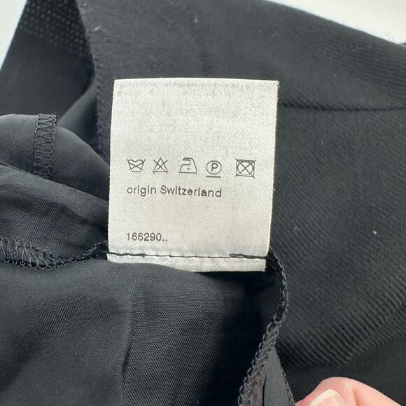 Akris Punto Wool Lined Designer Quality Minimalist Career Skirt Womens 12 - Picture 7 of 7